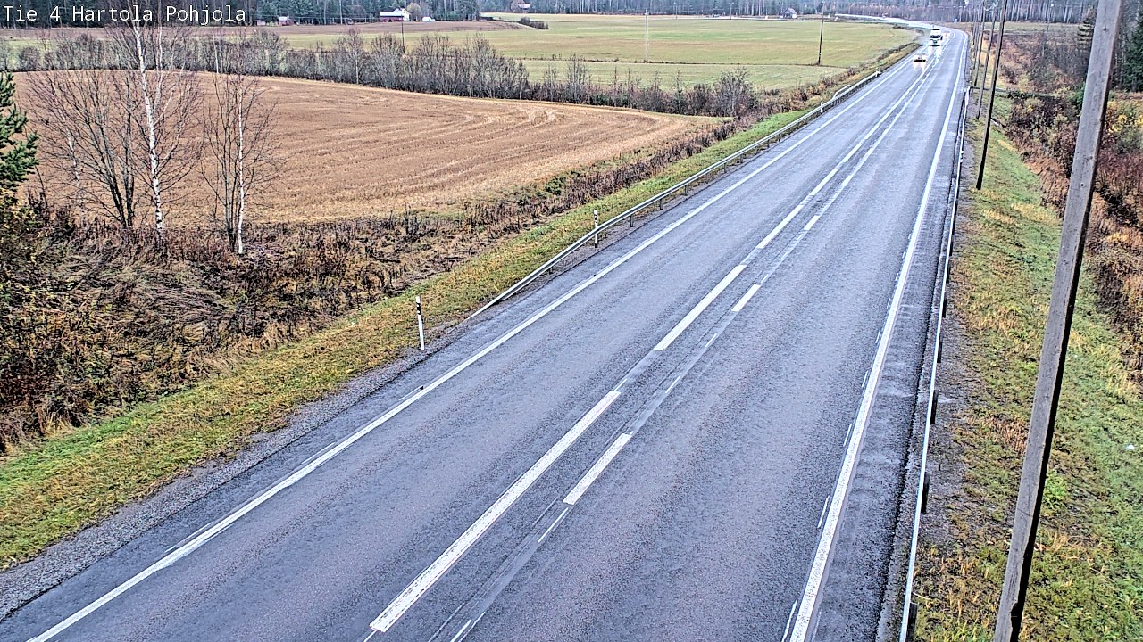 Weather Camera Image Väg 4 Hartola, Pohjola, Hartola, Päijät-Häme