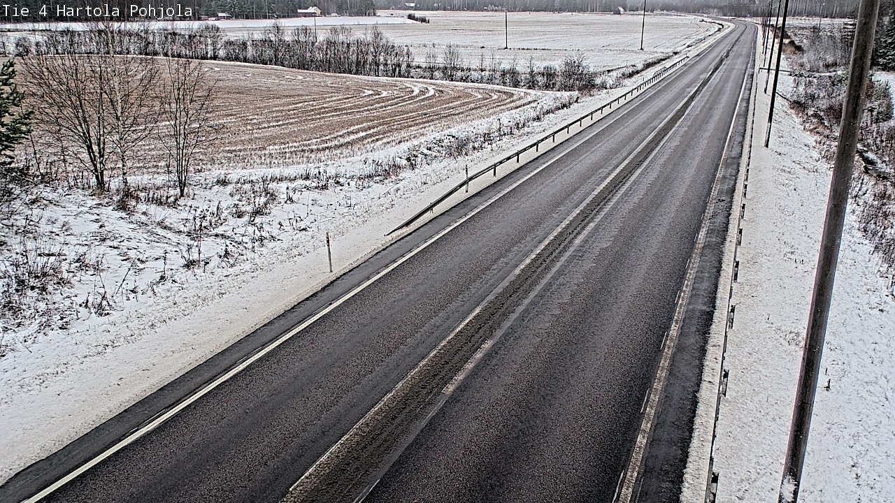 Weather Camera Image Väg 4 Hartola, Pohjola, Hartola, Päijät-Häme