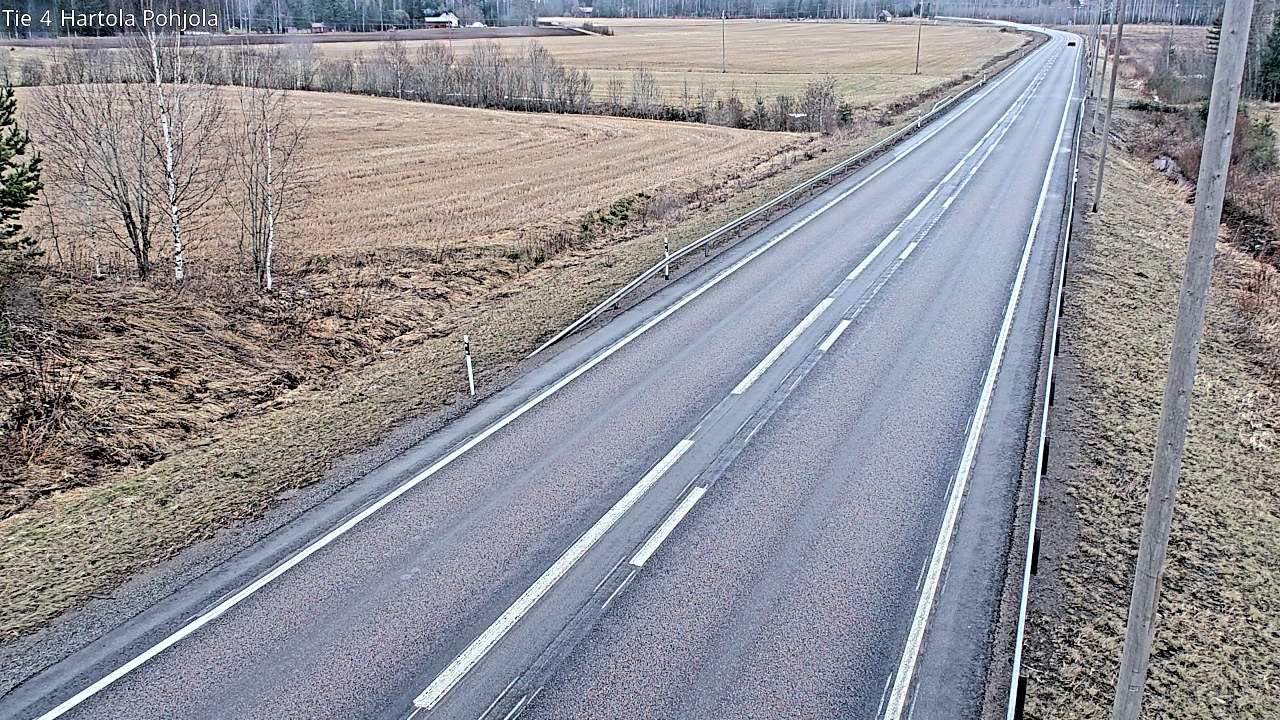 Weather Camera Image Väg 4 Hartola, Pohjola, Hartola, Päijät-Häme