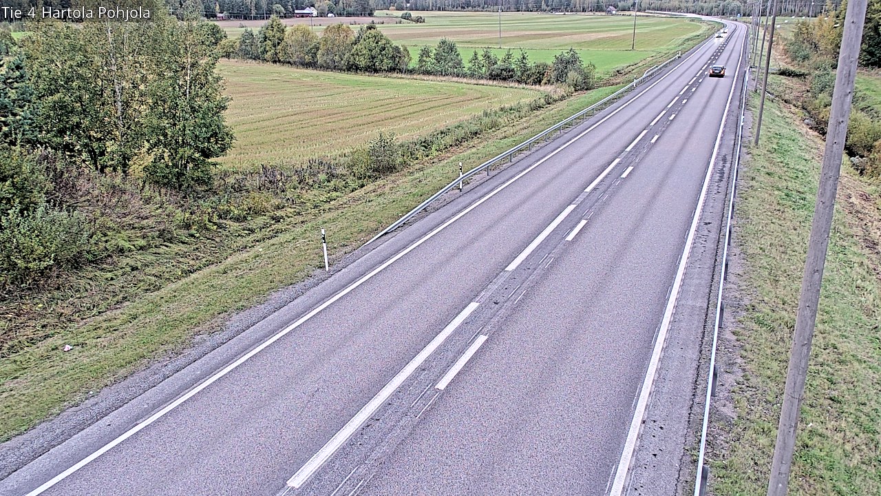Weather Camera Image Väg 4 Hartola, Pohjola, Hartola, Päijät-Häme