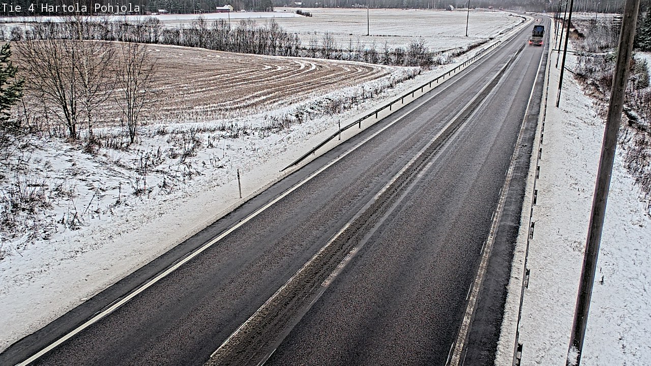 Weather Camera Image Väg 4 Hartola, Pohjola, Hartola, Päijät-Häme