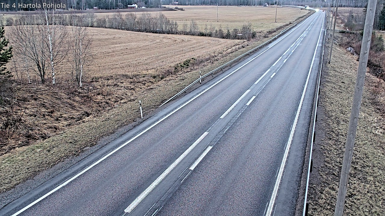 Weather Camera Image Väg 4 Hartola, Pohjola, Hartola, Päijät-Häme