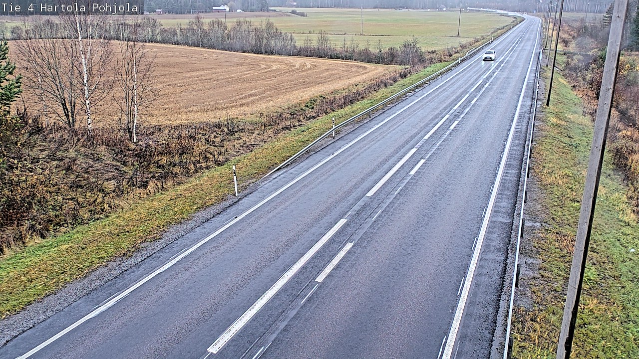 Weather Camera Image Väg 4 Hartola, Pohjola, Hartola, Päijät-Häme