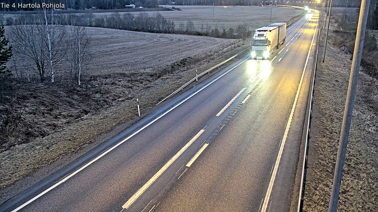 Weather Camera Image Väg 4 Hartola, Pohjola, Hartola, Päijät-Häme