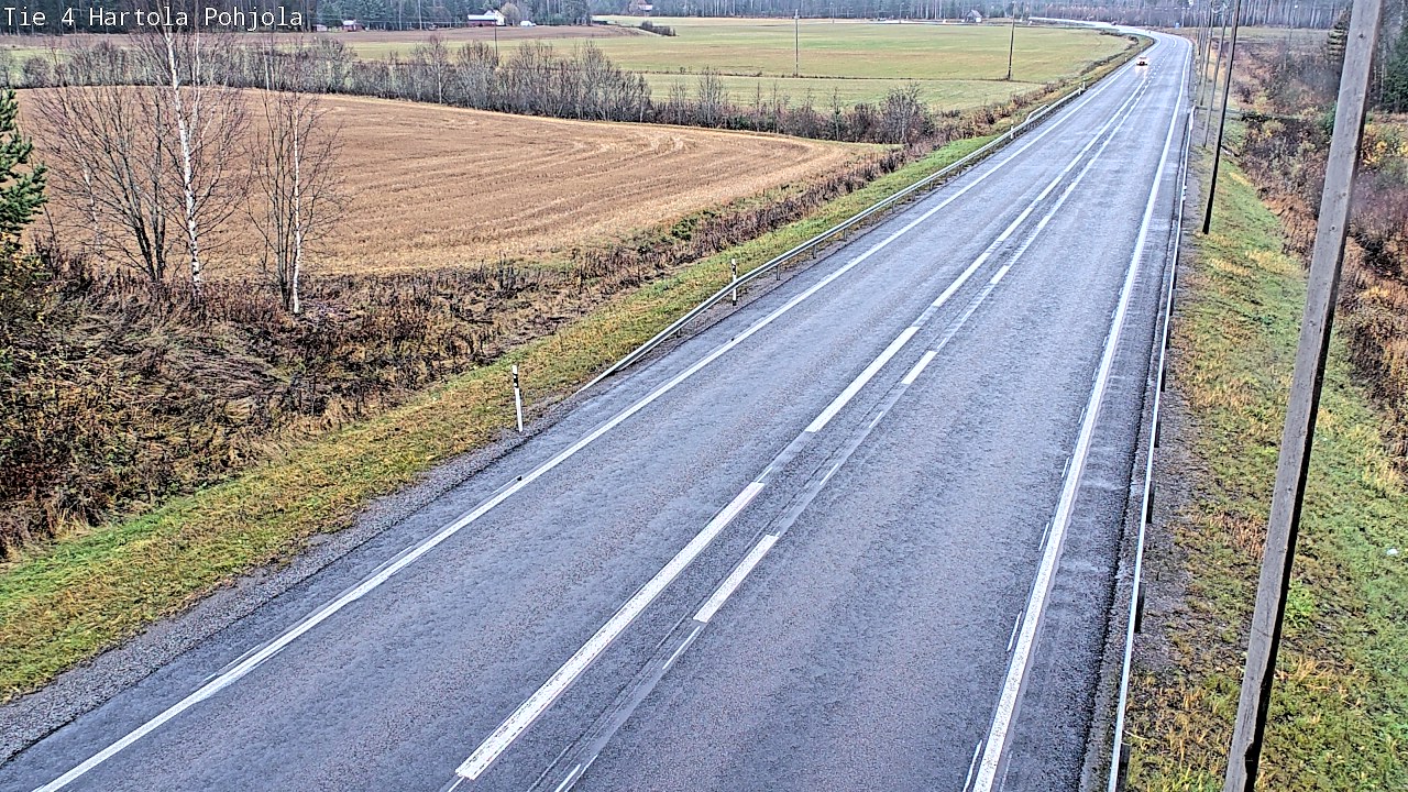 Weather Camera Image Väg 4 Hartola, Pohjola, Hartola, Päijät-Häme
