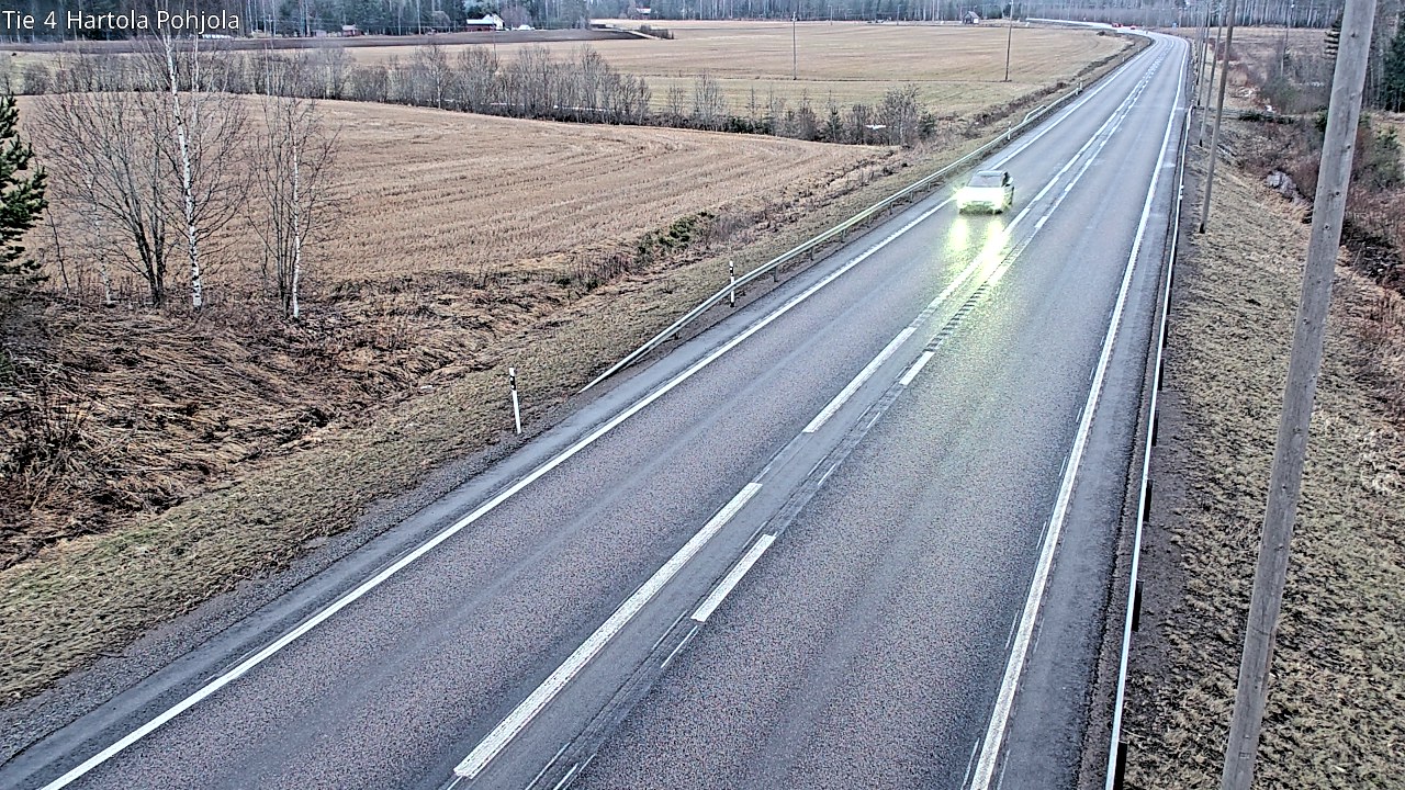 Weather Camera Image Väg 4 Hartola, Pohjola, Hartola, Päijät-Häme
