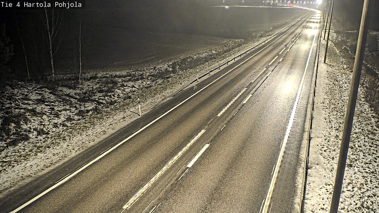 Weather Camera Image Road 4 Hartola, Pohjola, Hartola, Päijät-Häme