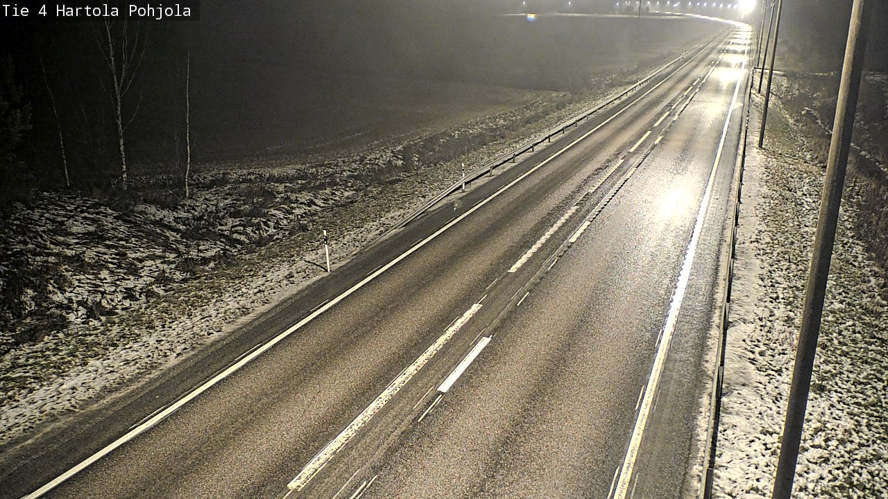 Weather Camera Image Road 4 Hartola, Pohjola, Hartola, Päijät-Häme