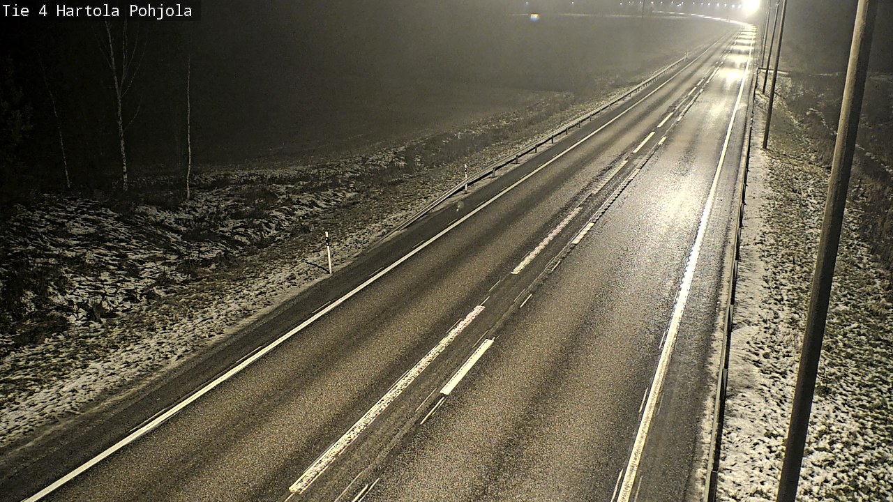Weather Camera Image Road 4 Hartola, Pohjola, Hartola, Päijät-Häme