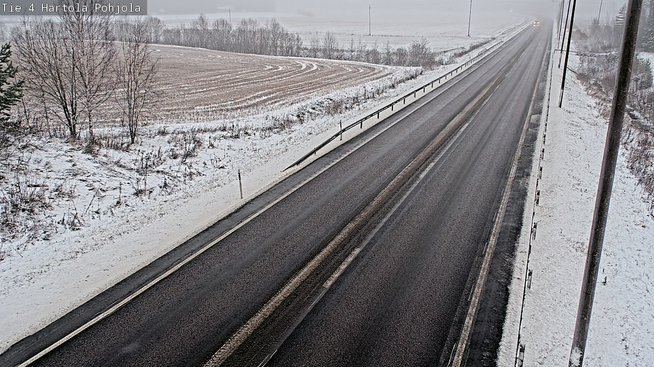 Weather Camera Image Väg 4 Hartola, Pohjola, Hartola, Päijät-Häme