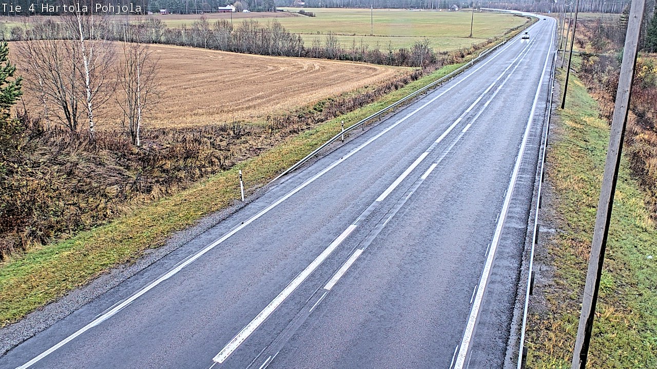 Weather Camera Image Väg 4 Hartola, Pohjola, Hartola, Päijät-Häme