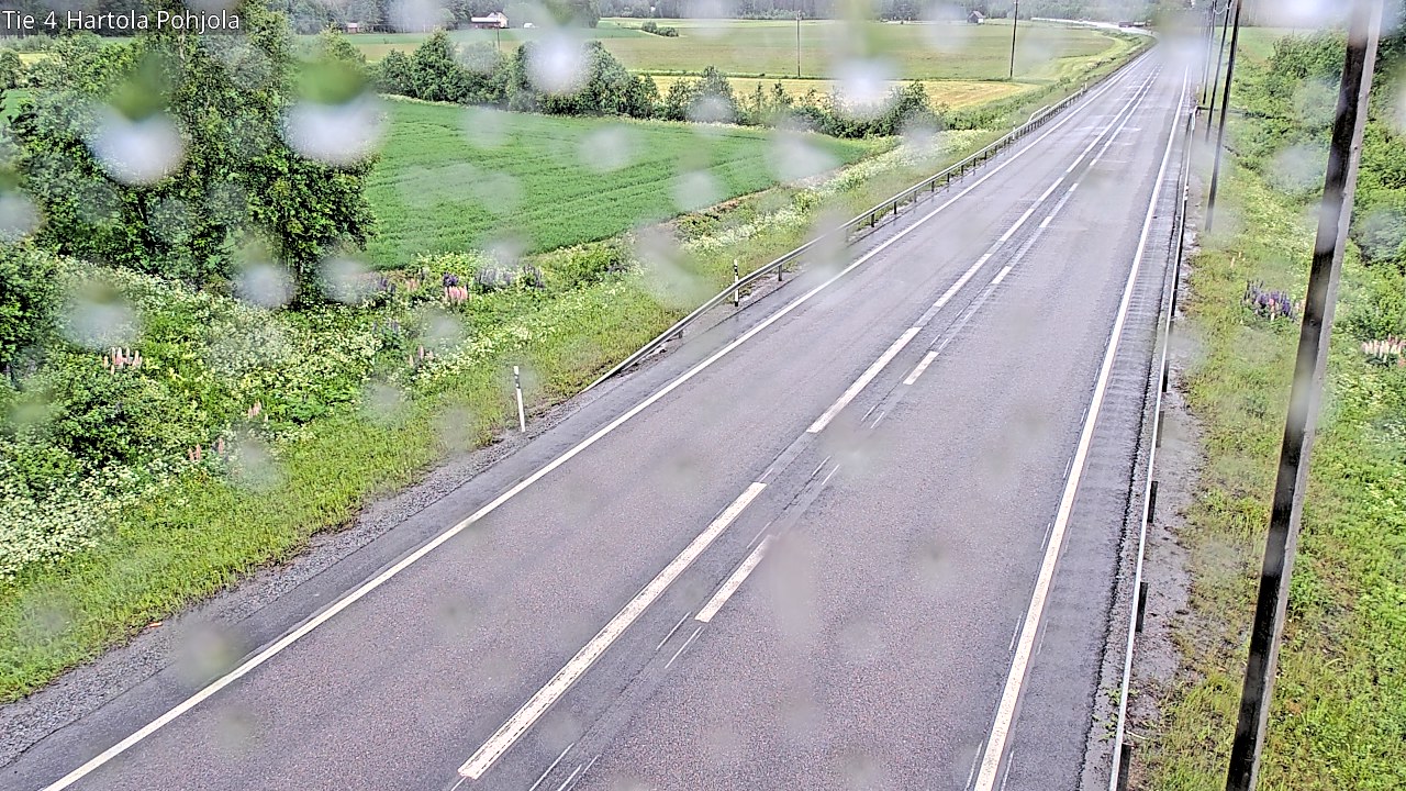 Weather Camera Image Väg 4 Hartola, Pohjola, Hartola, Päijät-Häme