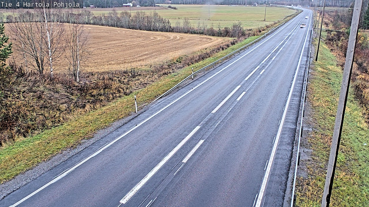 Weather Camera Image Väg 4 Hartola, Pohjola, Hartola, Päijät-Häme
