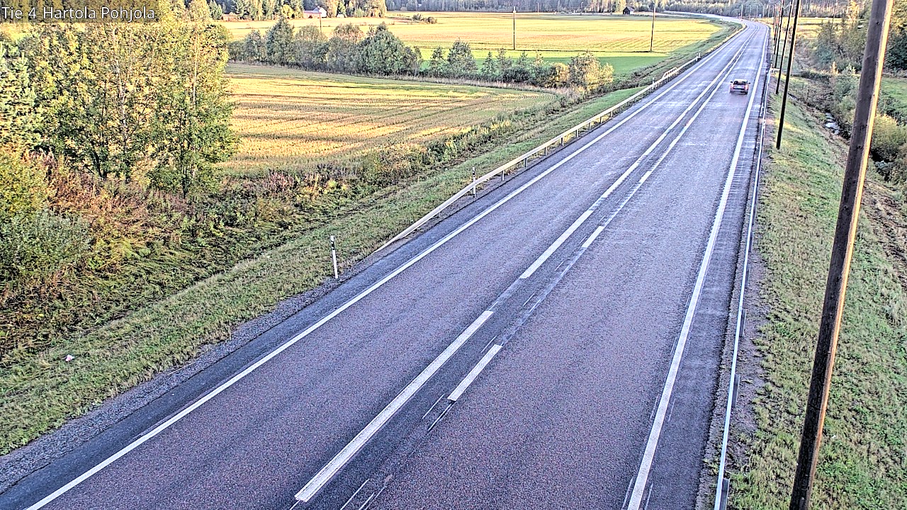 Weather Camera Image Väg 4 Hartola, Pohjola, Hartola, Päijät-Häme