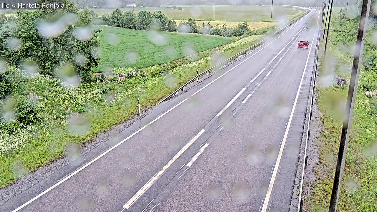 Weather Camera Image Väg 4 Hartola, Pohjola, Hartola, Päijät-Häme
