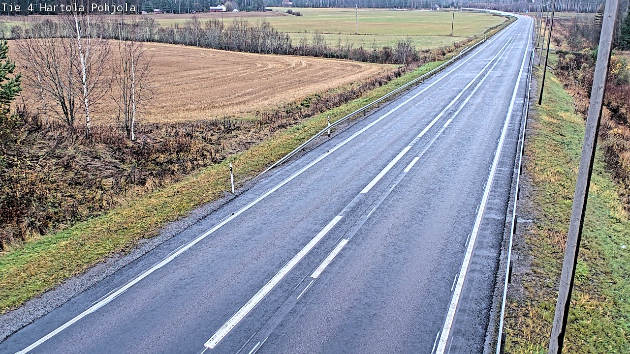 Weather Camera Image Väg 4 Hartola, Pohjola, Hartola, Päijät-Häme