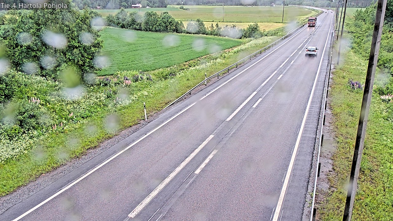 Weather Camera Image Väg 4 Hartola, Pohjola, Hartola, Päijät-Häme