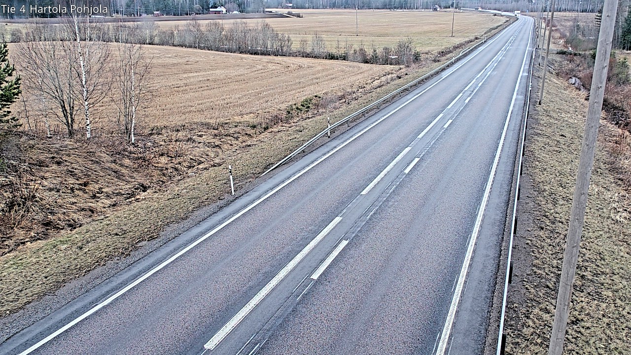 Weather Camera Image Väg 4 Hartola, Pohjola, Hartola, Päijät-Häme