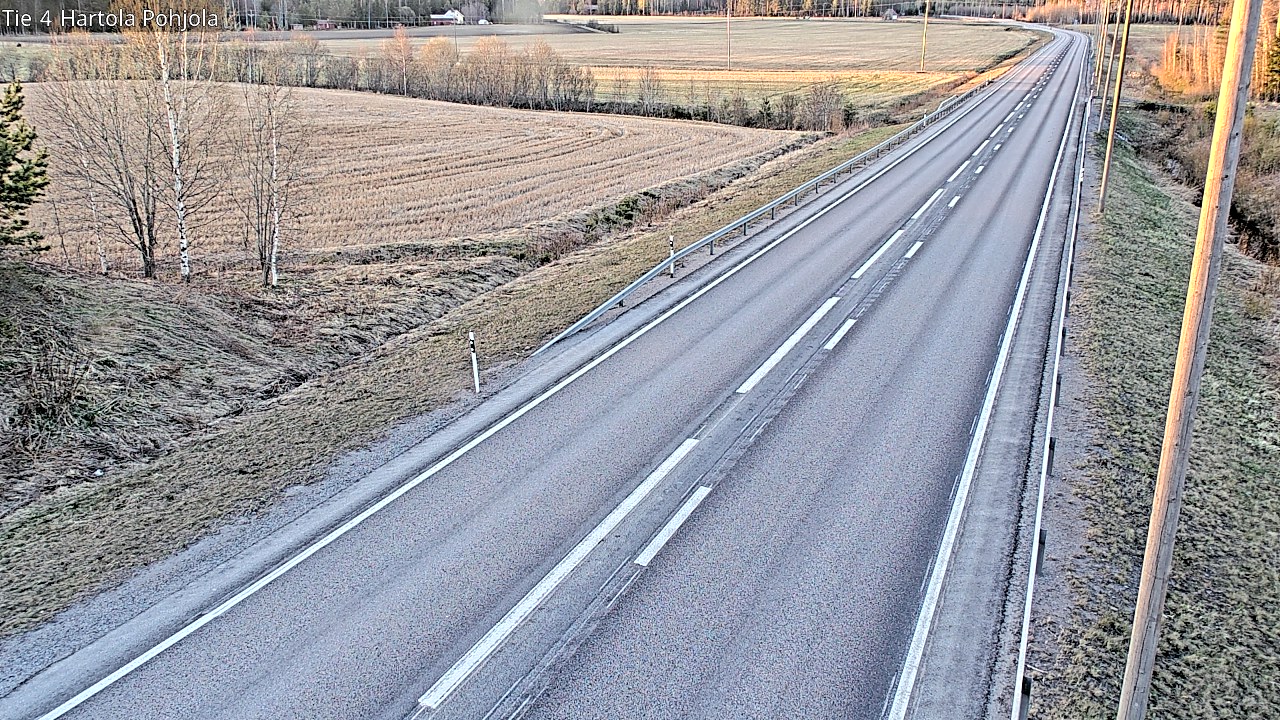 Weather Camera Image Road 4 Hartola, Pohjola, Hartola, Päijät-Häme
