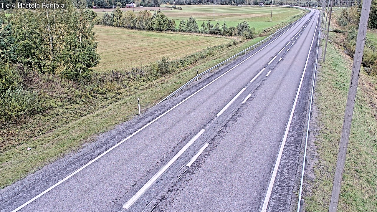 Weather Camera Image Väg 4 Hartola, Pohjola, Hartola, Päijät-Häme