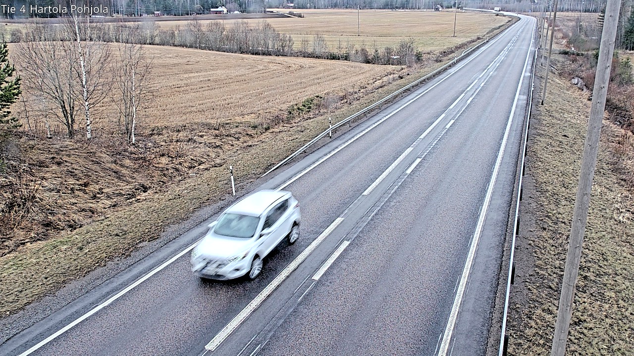 Weather Camera Image Väg 4 Hartola, Pohjola, Hartola, Päijät-Häme