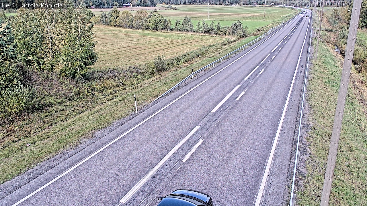 Weather Camera Image Road 4 Hartola, Pohjola, Hartola, Päijät-Häme