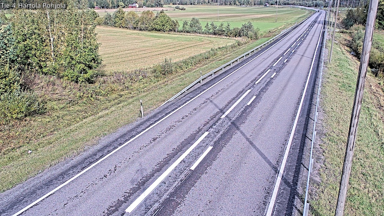 Weather Camera Image Väg 4 Hartola, Pohjola, Hartola, Päijät-Häme