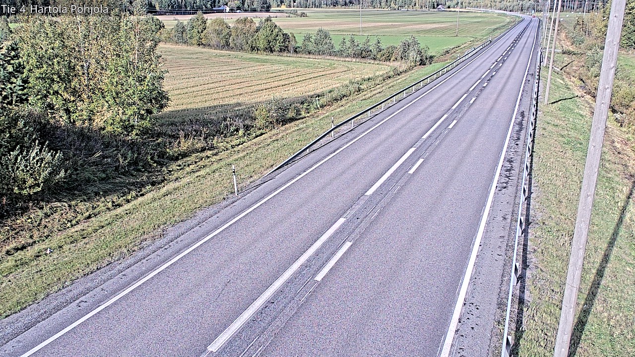 Weather Camera Image Väg 4 Hartola, Pohjola, Hartola, Päijät-Häme