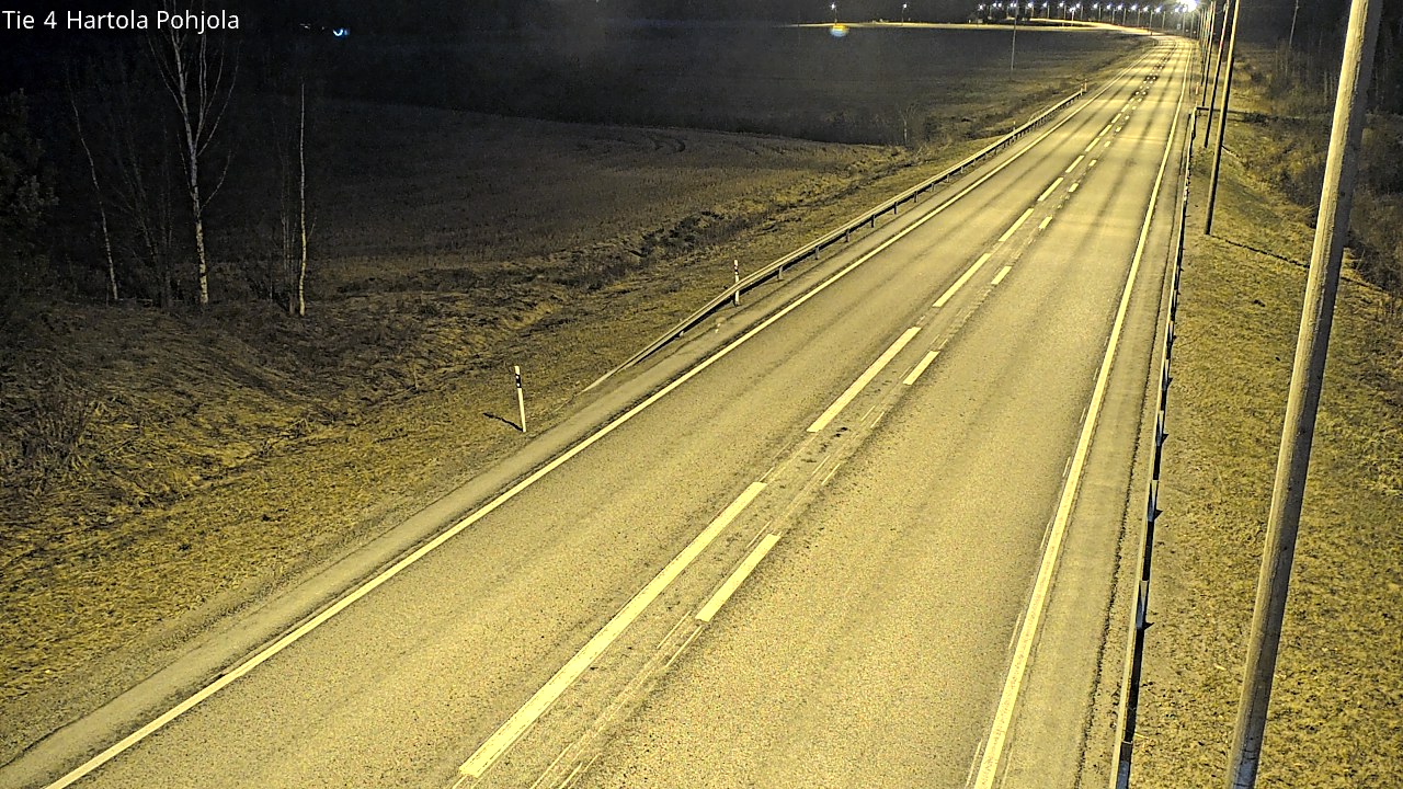 Weather Camera Image Road 4 Hartola, Pohjola, Hartola, Päijät-Häme