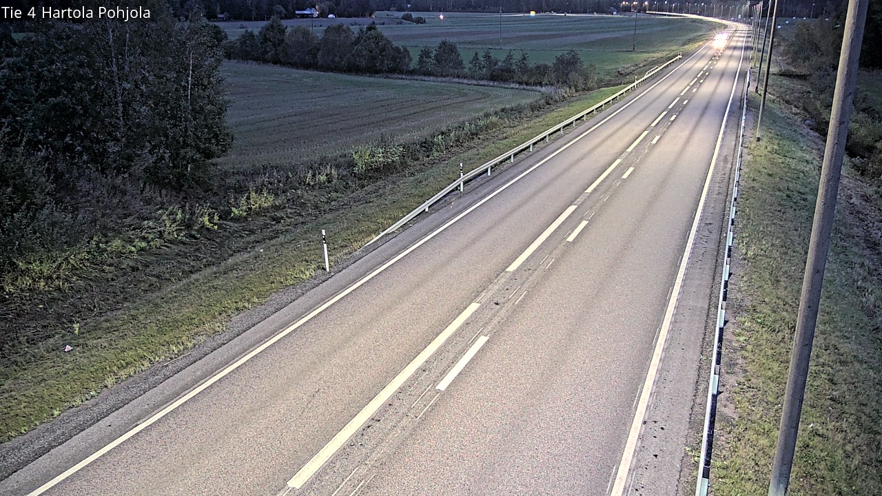 Weather Camera Image Väg 4 Hartola, Pohjola, Hartola, Päijät-Häme