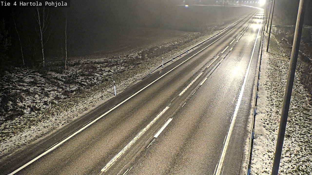 Weather Camera Image Road 4 Hartola, Pohjola, Hartola, Päijät-Häme