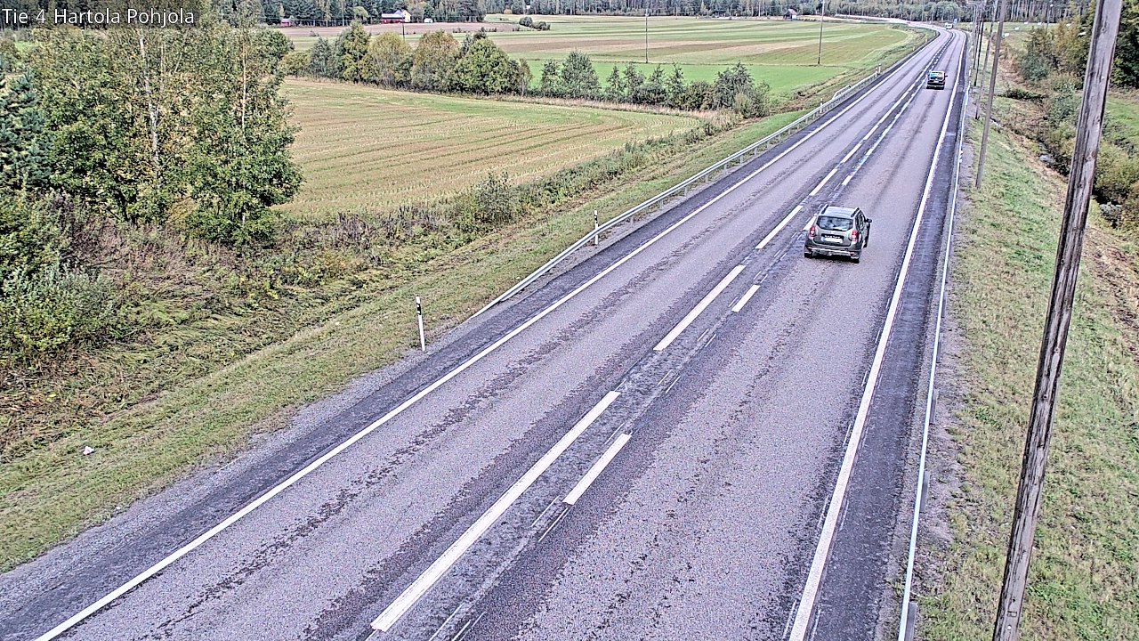 Weather Camera Image Väg 4 Hartola, Pohjola, Hartola, Päijät-Häme