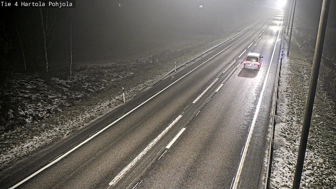 Weather Camera Image Road 4 Hartola, Pohjola, Hartola, Päijät-Häme