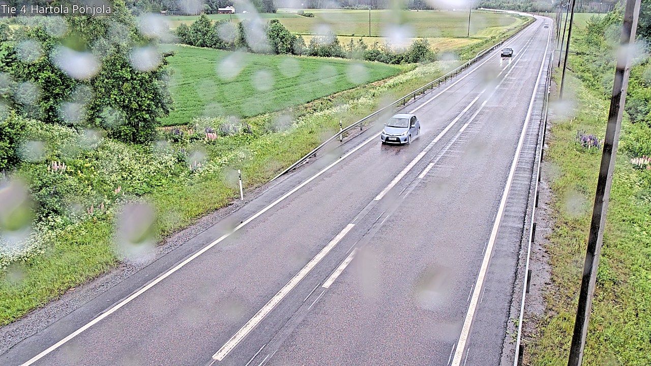 Weather Camera Image Väg 4 Hartola, Pohjola, Hartola, Päijät-Häme