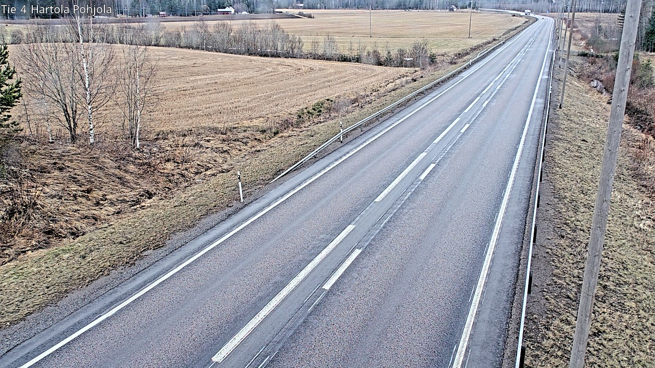 Weather Camera Image Väg 4 Hartola, Pohjola, Hartola, Päijät-Häme