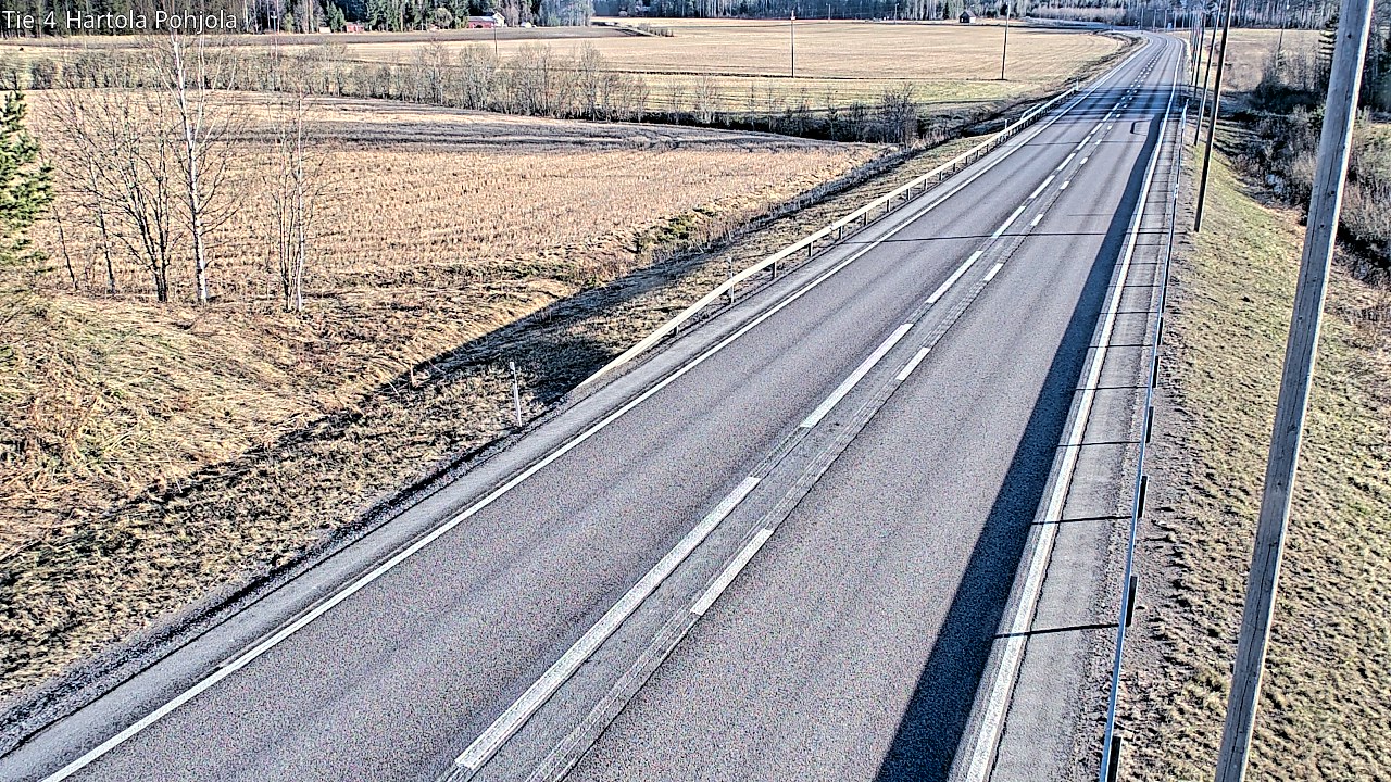 Weather Camera Image Road 4 Hartola, Pohjola, Hartola, Päijät-Häme