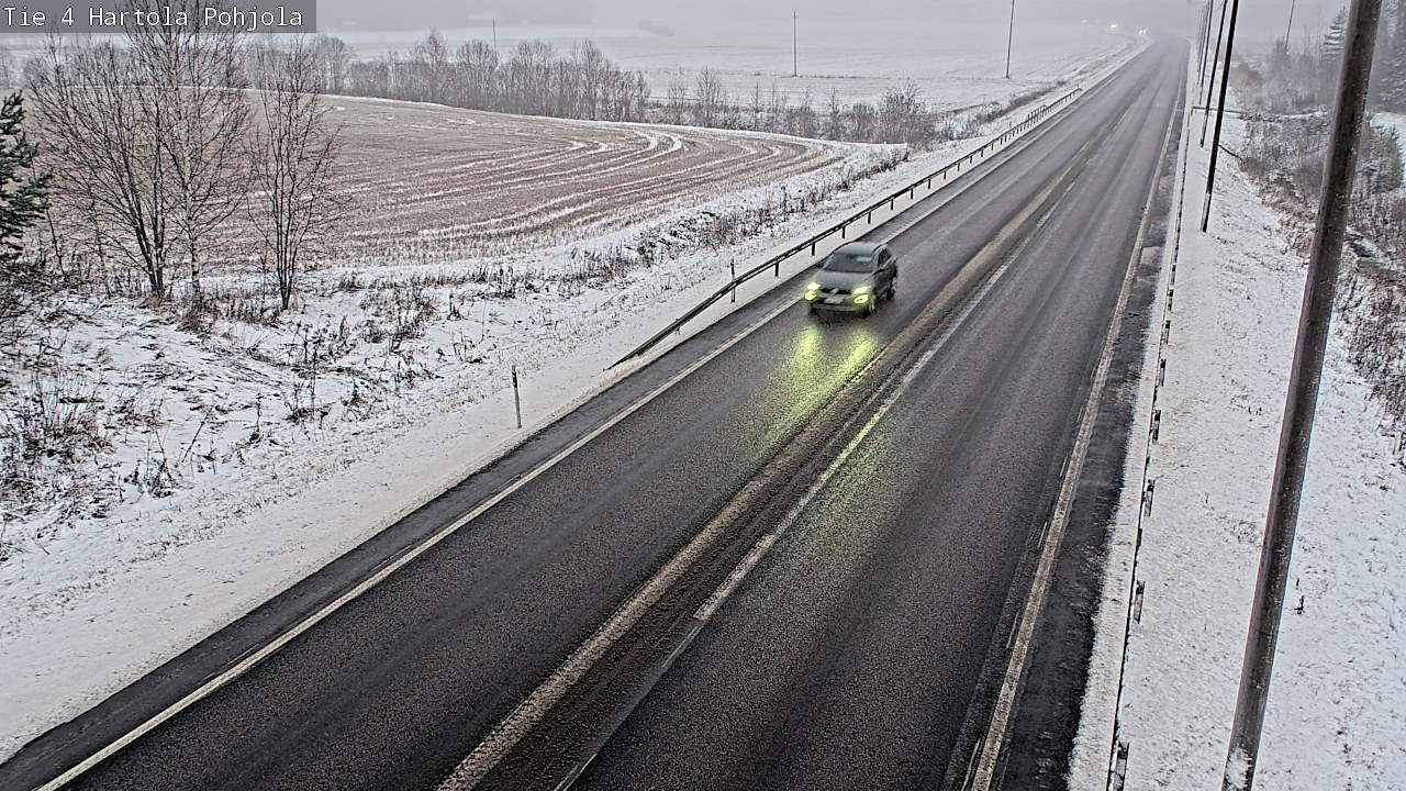 Weather Camera Image Väg 4 Hartola, Pohjola, Hartola, Päijät-Häme
