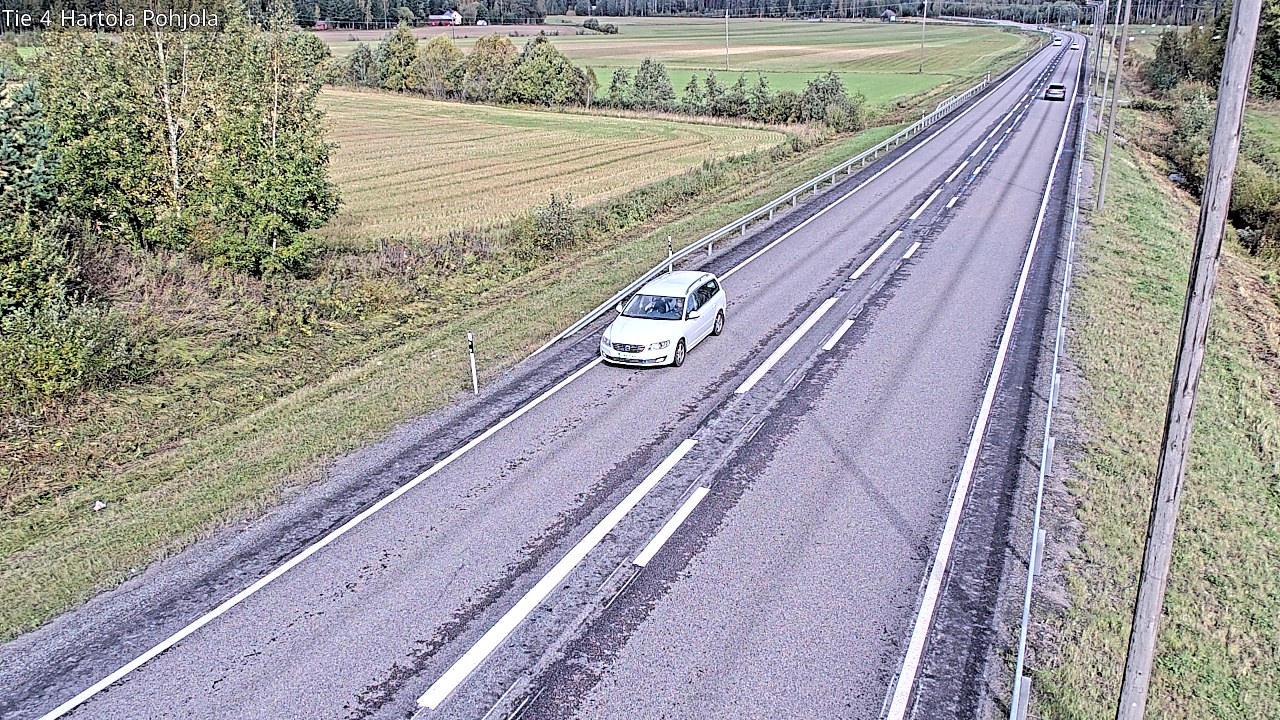 Weather Camera Image Väg 4 Hartola, Pohjola, Hartola, Päijät-Häme