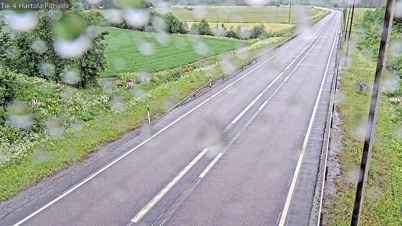 Weather Camera Image Väg 4 Hartola, Pohjola, Hartola, Päijät-Häme