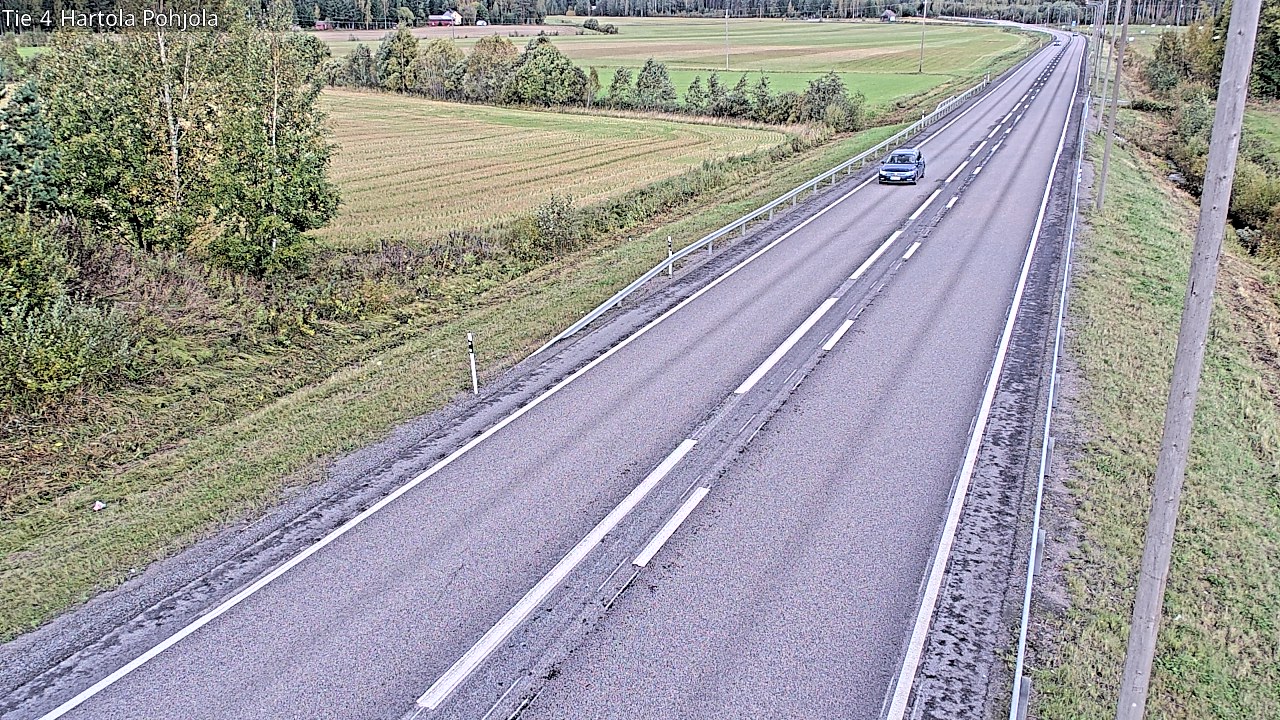 Weather Camera Image Väg 4 Hartola, Pohjola, Hartola, Päijät-Häme