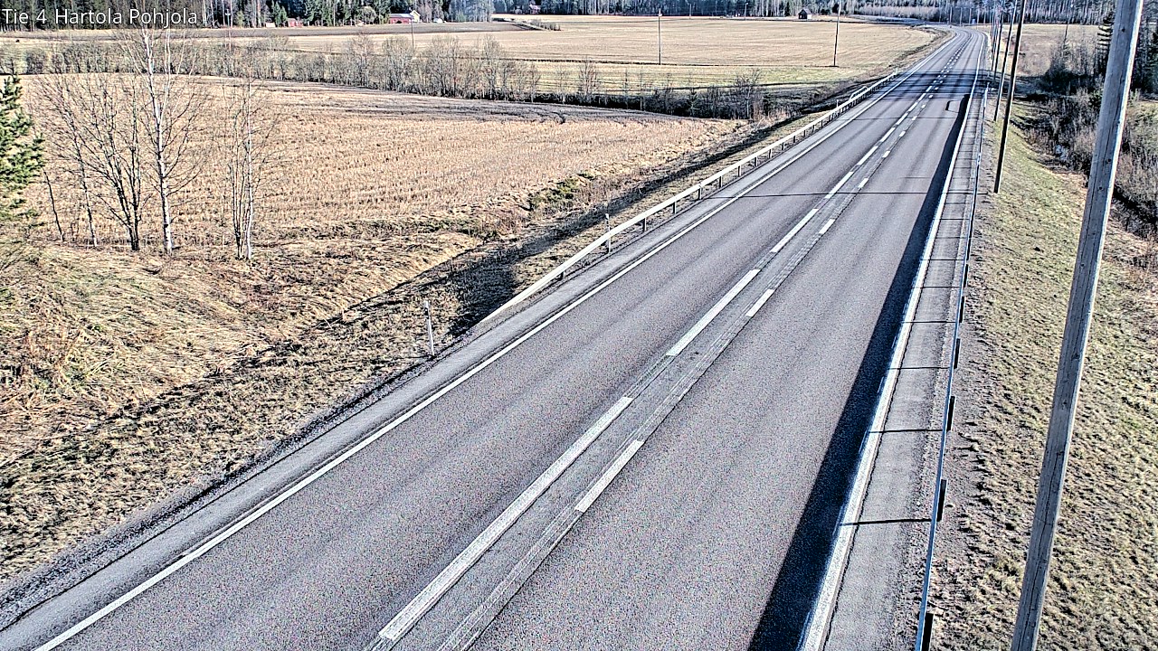 Weather Camera Image Road 4 Hartola, Pohjola, Hartola, Päijät-Häme