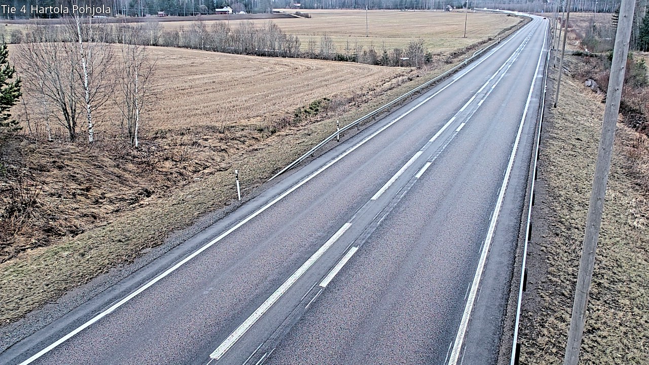 Weather Camera Image Väg 4 Hartola, Pohjola, Hartola, Päijät-Häme