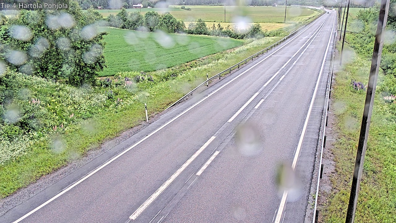 Weather Camera Image Väg 4 Hartola, Pohjola, Hartola, Päijät-Häme
