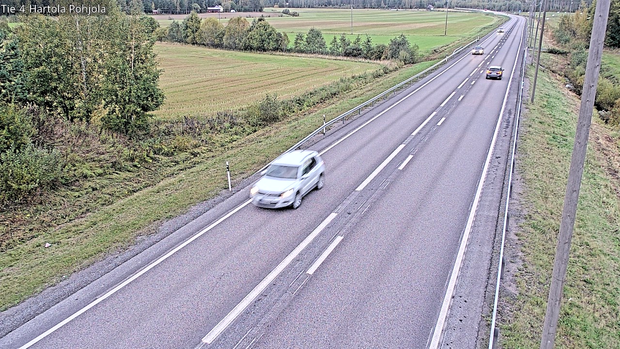 Weather Camera Image Väg 4 Hartola, Pohjola, Hartola, Päijät-Häme
