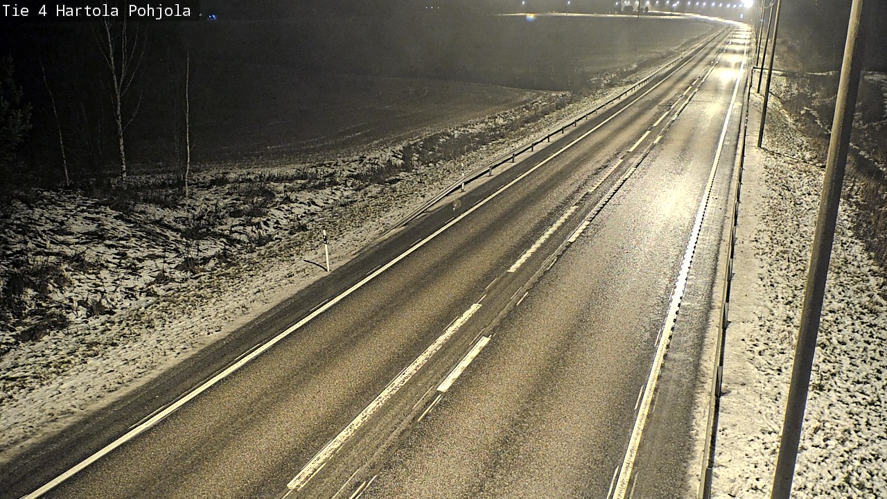 Weather Camera Image Road 4 Hartola, Pohjola, Hartola, Päijät-Häme