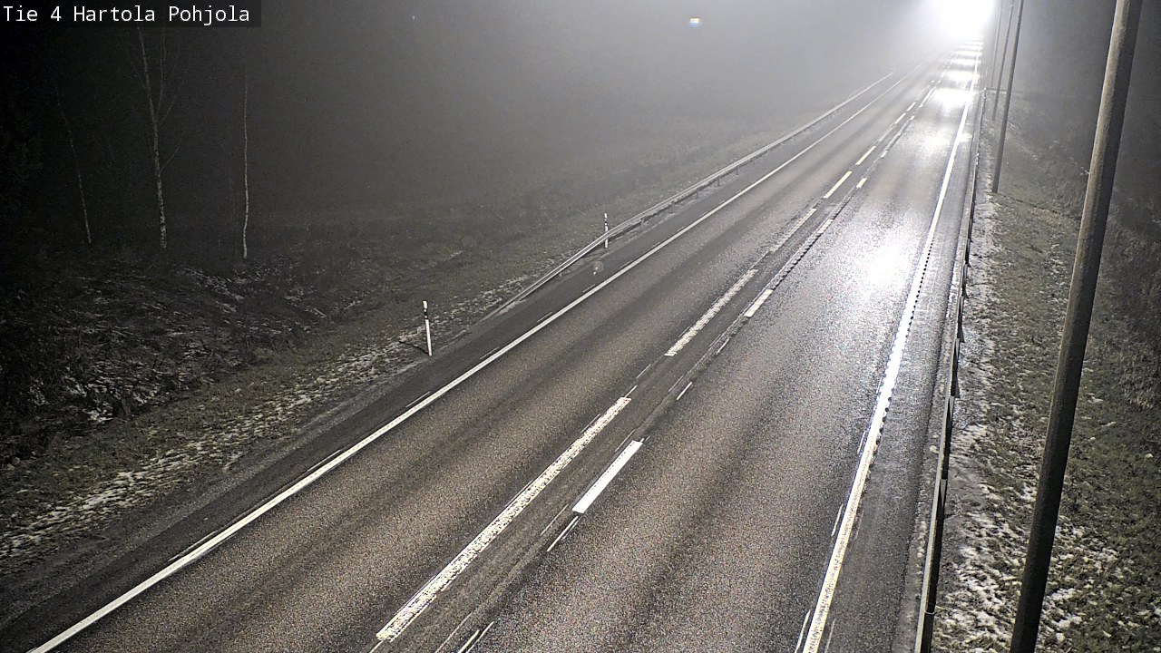 Weather Camera Image Road 4 Hartola, Pohjola, Hartola, Päijät-Häme