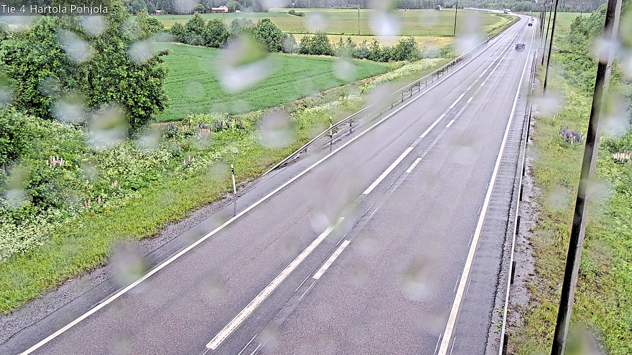 Weather Camera Image Väg 4 Hartola, Pohjola, Hartola, Päijät-Häme