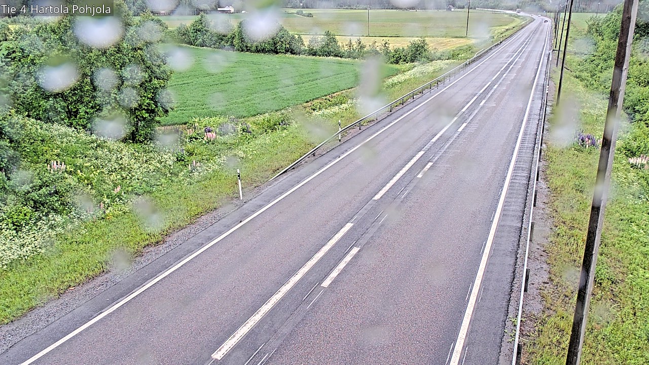 Weather Camera Image Väg 4 Hartola, Pohjola, Hartola, Päijät-Häme