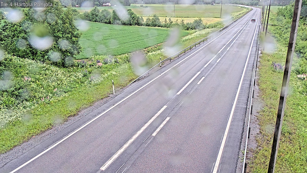 Weather Camera Image Väg 4 Hartola, Pohjola, Hartola, Päijät-Häme