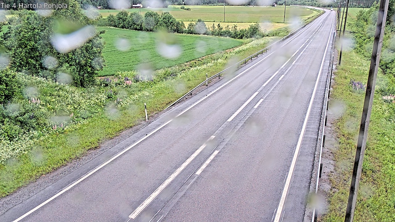 Weather Camera Image Väg 4 Hartola, Pohjola, Hartola, Päijät-Häme